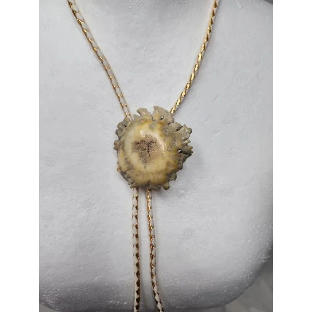 Extra fancy  crown  bolo tie